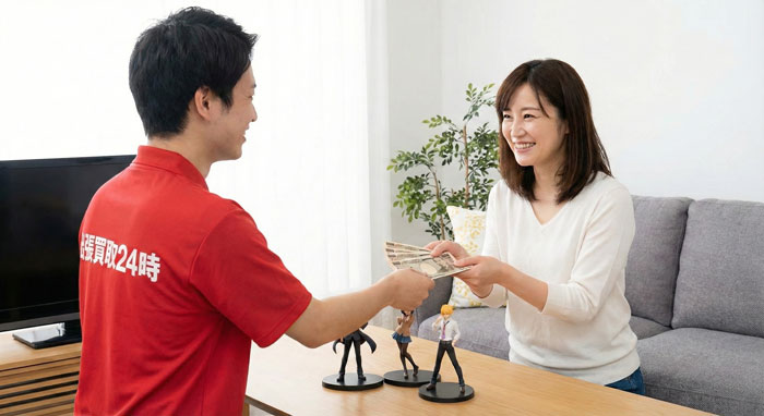 その場で現金お支払い