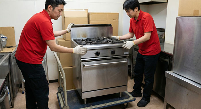 搬出・運搬もすべて当社スタッフが対応