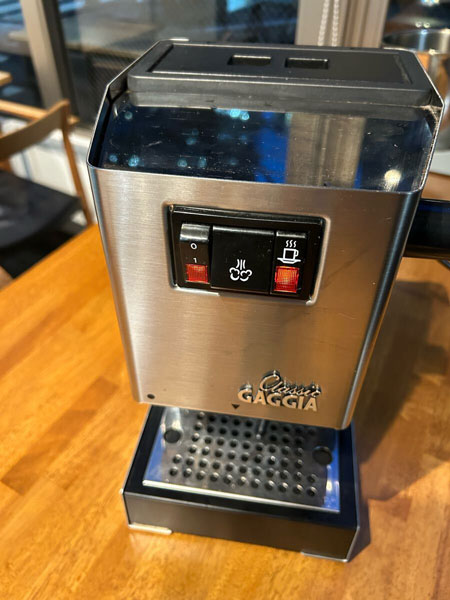GAGGIA（ガジア）のコーヒーマシン