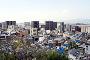 池田市-街並み