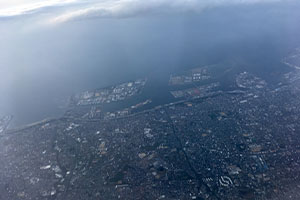 岸和田市-上空写真