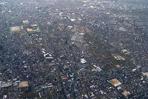 八尾市-航空写真