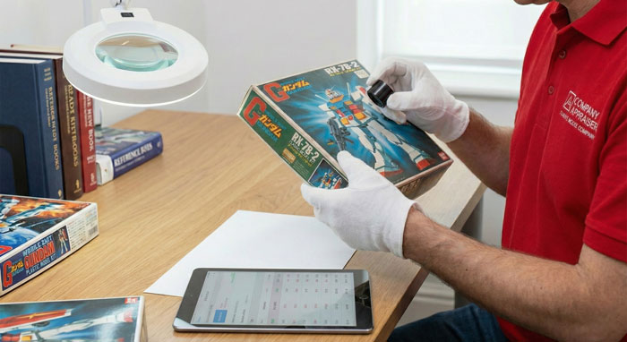 プラモデル専門査定員がによる丁寧な査定