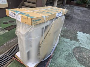 買取商品 ダイキンのルームエアコンの室内機 F634ATRP-W