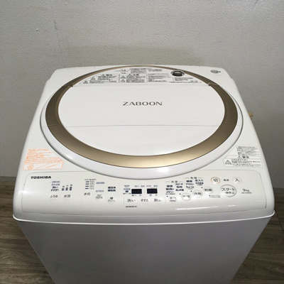 洗濯機 ZABOON AW-9V6 2017年製