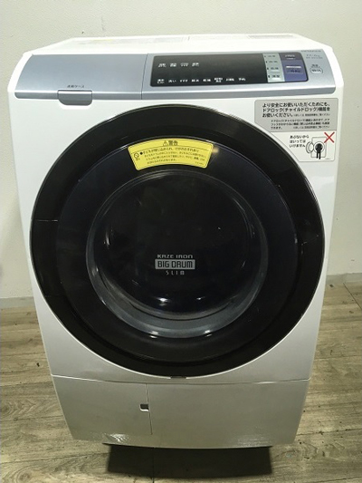 ドラム式洗濯機 2017年製日立 BD-SV110AL www.glenwoodmeats.ca