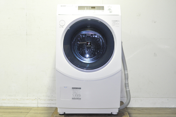 SHARP ドラム式洗濯乾燥機 ES-H10E-WR 2020年製 右開き