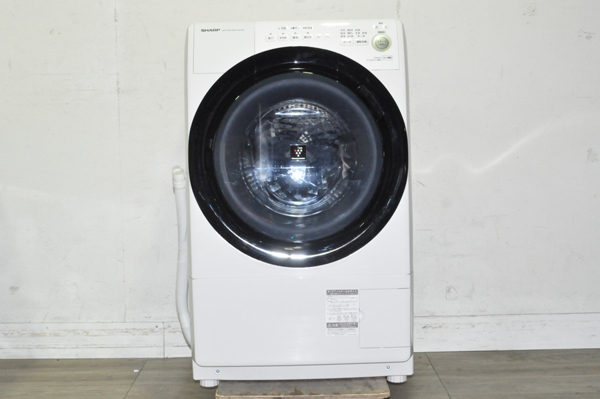 SHARP ドラム式洗濯乾燥機ES-S7E-WL 2020年製