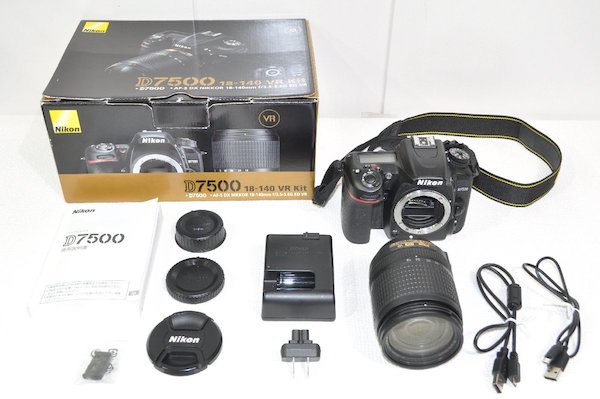 NIKON デジタル一眼カメラD7500 18-140 VR レンズキット