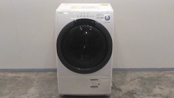 SHARP ドラム式洗濯乾燥機 ES-S7D-WR 標準洗濯容量7.0kg 2019年製