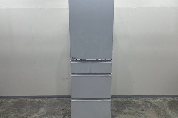 三菱電機 5ドア冷凍冷蔵庫 MR-MB45F-W [クリスタルピュアホワイト] 2020年製 451L