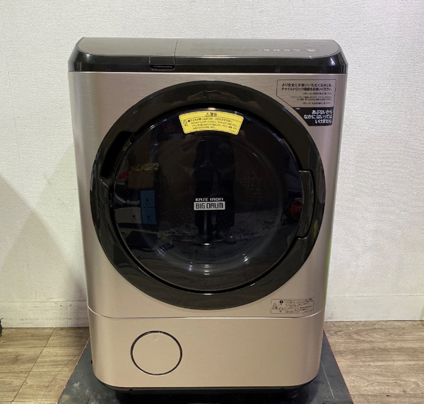 日立 ドラム式電気洗濯乾燥機 BD-NX120ER 標準洗濯容量12.0kg 2020年製 – 買取実績 | 出張買取24時  東京・大阪などの買取専門店（東京・埼玉・千葉・神奈川・茨城・群馬・栃木・大阪・京都・兵庫・奈良全域）