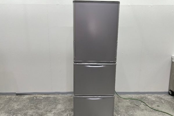SHARP ノンフロン冷凍冷蔵庫 SJ-W352F-S 350L/68kg 2020年製
