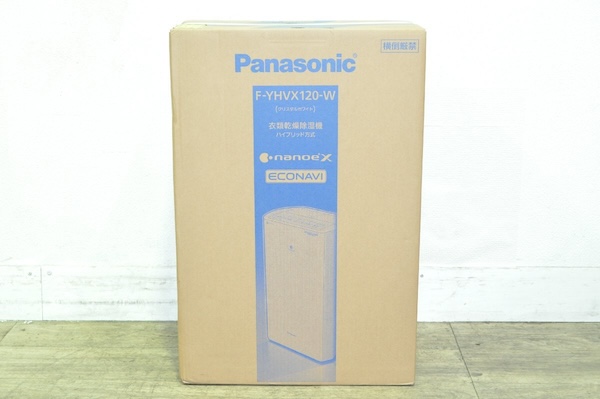 Panasonic F-YHVX120-W 衣類乾燥除湿機 ハイブリッド式