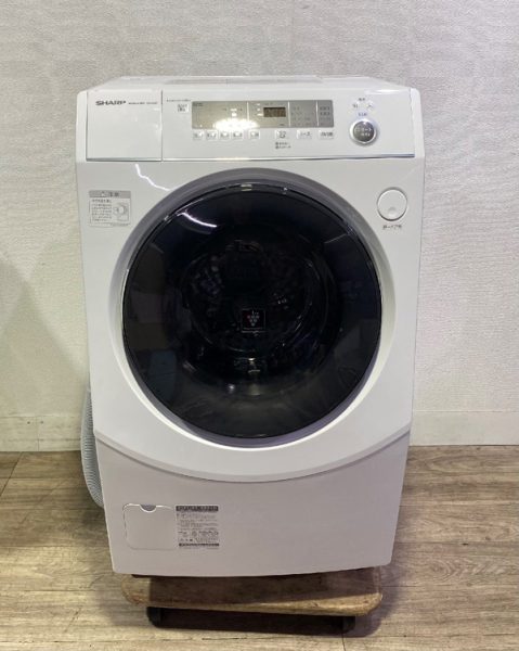 SHARP ドラム式洗濯乾燥機 ES-H10F-WL 標準洗濯容量10.0kg 2021年製 – 買取実績 | 出張買取24時  東京・大阪などの買取専門店（東京・埼玉・千葉・神奈川・茨城・群馬・栃木・大阪・京都・兵庫・奈良全域）