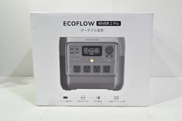 ECOFLOW ポータブル電源 RIVER 2 Pro