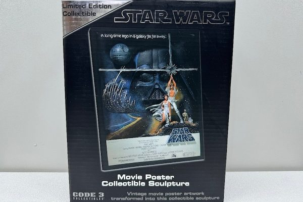 STARWARS LEGENDARY CASTS Movie Poster Collective Sculpture [A New Hope Style A]