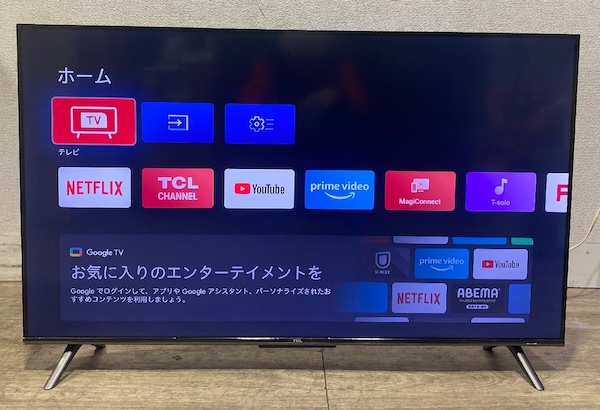 未開封品 未使用品 TCL 43P747 太い 液晶テレビ 液晶 | 素敵な