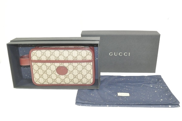 GUCCI インターロッキングG トラベルケース 625764