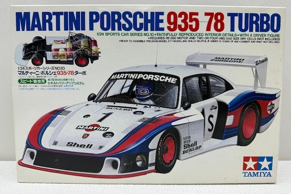 タミヤ 1/24スポーツカーシリーズNO.10 マルティーニ・ポルシェ935-78ターボ 24010