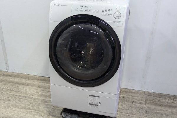 SHARP ドラム式電気洗濯乾燥機 ES-S7G-WL 標準洗濯容量7.0kg 2022年製