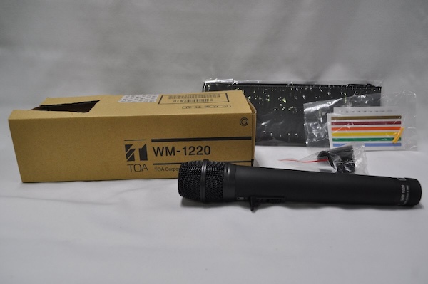 TOA ワイヤレスマイク WM-1220