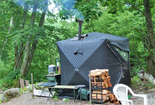 テントサウナの買取