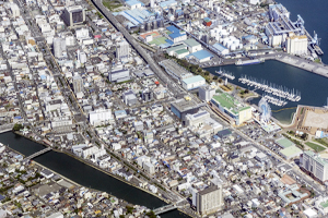 静岡市清水区-上空写真