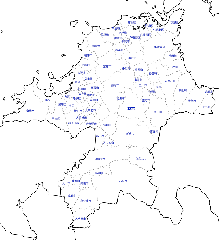 福岡県全域図