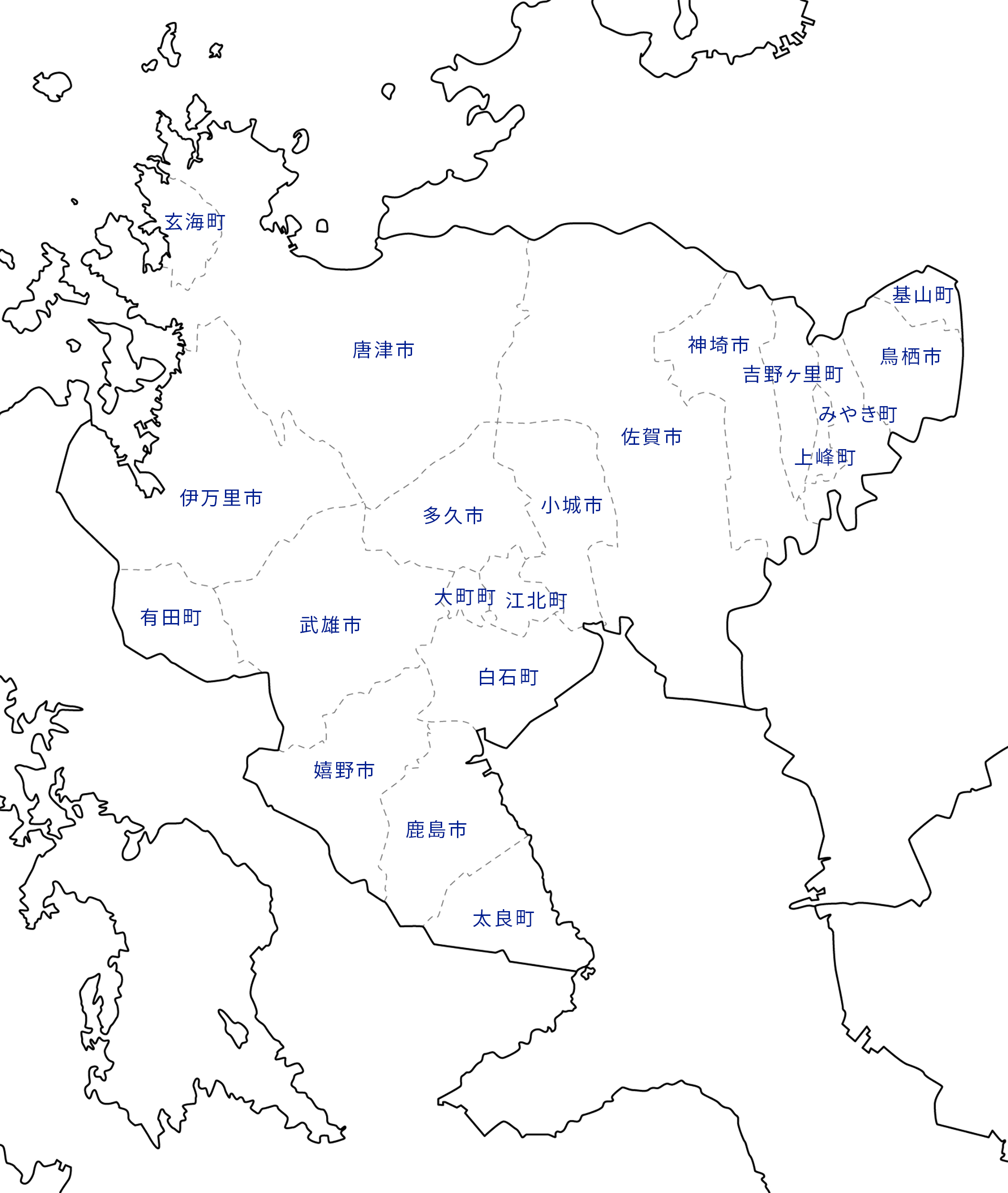 佐賀県全域図