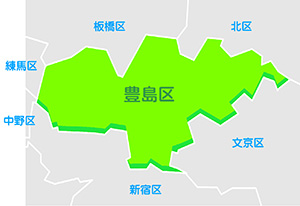 豊島区マップ