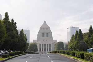 千代田区の国会議事堂